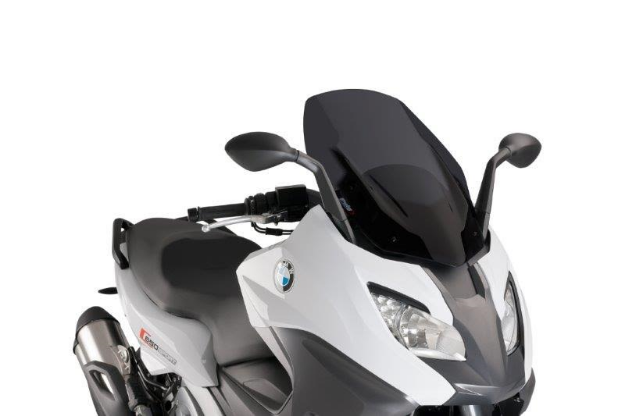 Afbeeldingen van Vervangingsruit V-TECH LINE SPORT scooter BMW C600 / C650 donker getint
