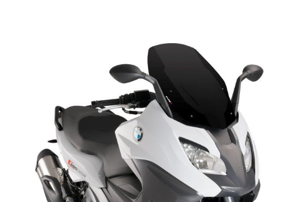 Afbeeldingen van Vervangingsruit V-TECH LINE SPORT scooter BMW C600 / C650 zwart