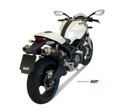 Afbeeldingen van MIVV GP steel black dempers Ducati M696 '08-