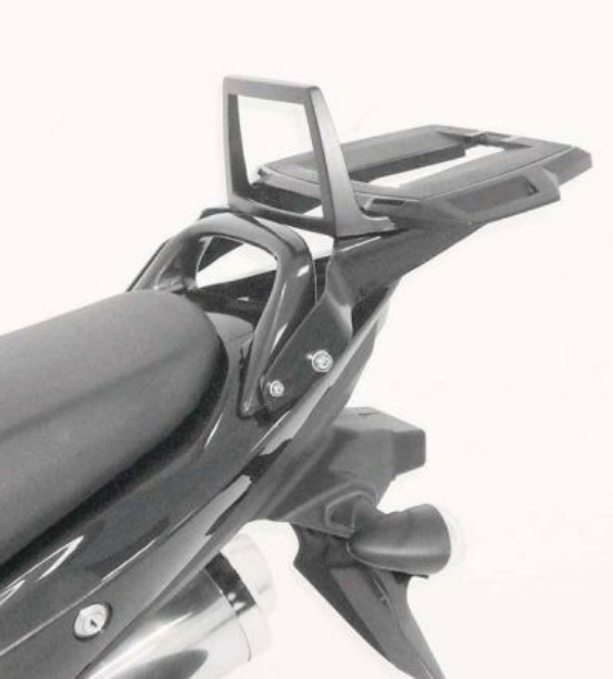 Afbeeldingen van Topdrager zwart Easyrack Hepco&Becker Suzuki GSF650N/ S Bandit ABS '09-'16