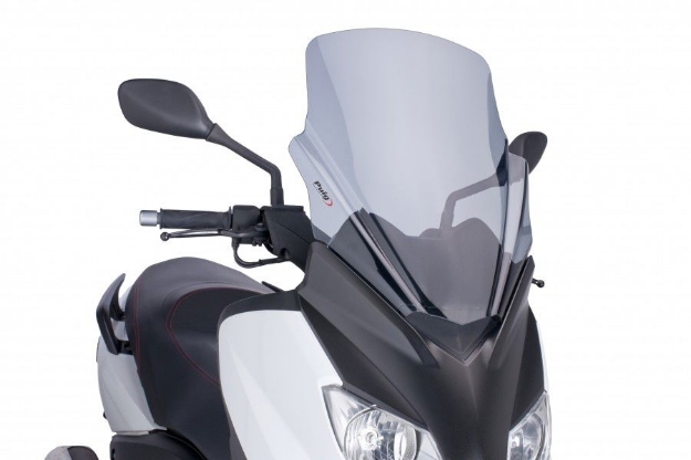 Afbeeldingen van Vervangingsruit V-Tech Line Touring Yamaha X-Max 125 '10-'13/ X-Max 250 '10-'13/ MBK Evolis 125/250 '10- -licht getint