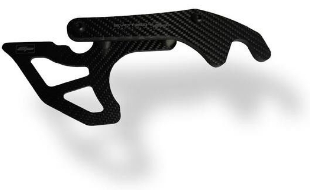 Afbeeldingen van Toe Guard GP Style met paddock plates Carbon Fibre Evotech Performance Yamaha R1 '15-19