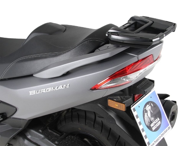Afbeeldingen van Topdrager zwart Easyrack Hepco&Becker Suzuki Burgman 400 '17-