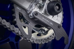Afbeeldingen van Toe Guard GP Style met paddock plates Carbon Fibre Evotech Performance Yamaha R1 '20-