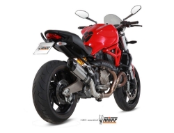 Afbeeldingen van MIVV Suono Steel Black RVS dempers Ducati M821 '14-17