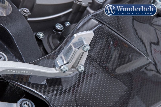 Afbeeldingen van Brake lever enlargement BMW S1000XR - silver Wunderlich