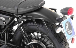 Afbeeldingen van Tassendragers Cutout zwart Hepco&Becker Moto Guzzi V9 Bobber / Bobber Sport '16-20