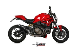 Afbeeldingen van MIVV GP PRO black RVS Ducati M1200 '14-16