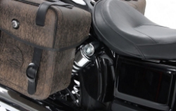 Afbeeldingen van Tassendragers Cutout zwart Hepco&Becker Harley Davidson Street Bob