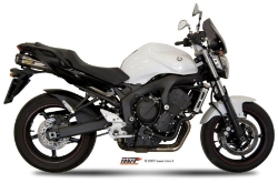 Afbeeldingen van MIVV Suono Steel Black RVS dempers Yamaha FZ6 '04-