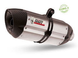 Afbeeldingen van MIVV Suono Steel RVS demper Ducati Multistrada 1200/1260 met E keur
