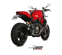 Afbeeldingen van MIVV MK3 carbon dubbel Ducati M1200 ’14-16