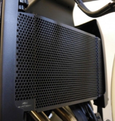 Afbeeldingen van Radiatorcover zwart Evotech Performance Kawasaki Vulcan S '15-