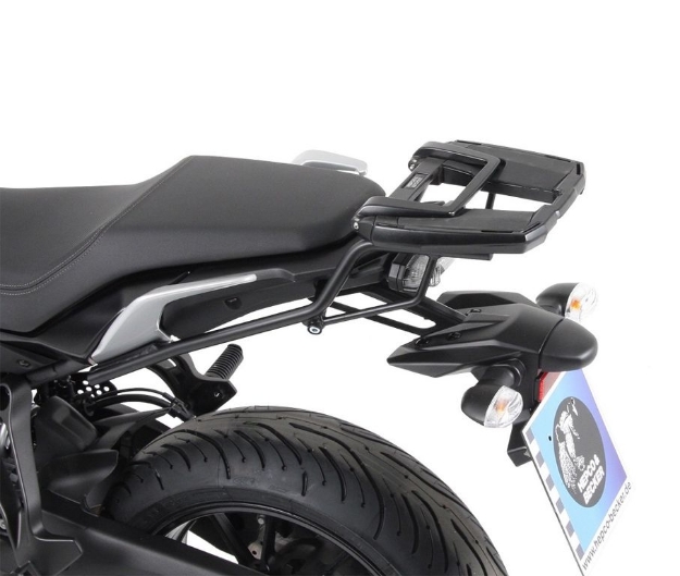 Afbeeldingen van Topdrager zwart Easyrack Hepco&Becker Yamaha Tracer 7 '21-24