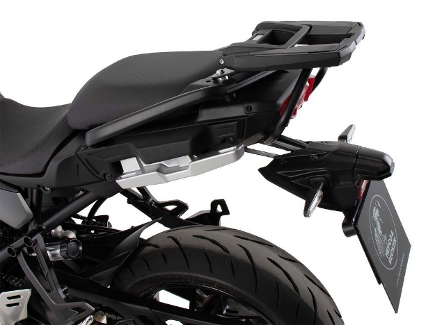 Afbeeldingen van Topdrager zwart Easyrack Hepco&Becker Yamaha Tracer 9 / GT '21-24