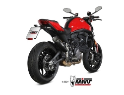 Afbeeldingen van MIVV X-M5 RVS Ducati Monster 950 '21-