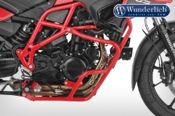 Afbeeldingen van Protection bar set Adventure BMW F800GS '17- -red Wunderlich