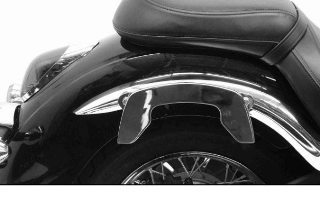 Afbeeldingen van C-Bow custom tasdragers zwart Hepco&Becker Kawasaki VN900 CLASSIC / CUSTOM '06-