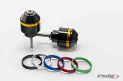 Afbeeldingen van Losse rode ring voor trillingsdempers Puig model SHORT WITH RING (set van 2 stuks)