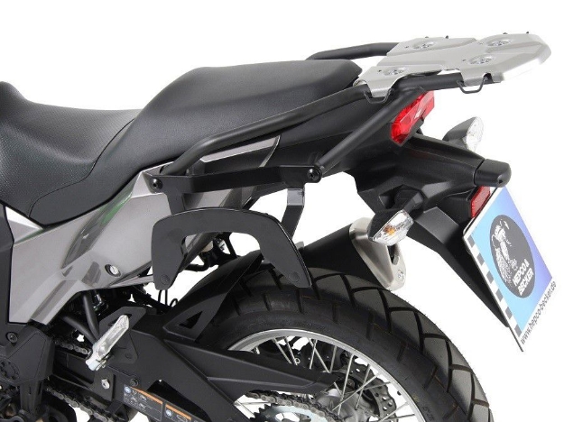 Afbeeldingen van C-Bow tasdragers zwart Hepco&Becker Kawasaki Versys X-300 '17+