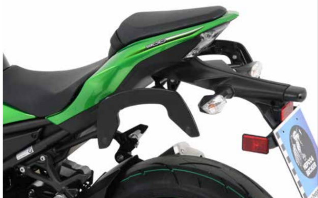 Afbeeldingen van C-Bow tasdragers zwart Hepco&Becker Kawasaki Z900 '17-24