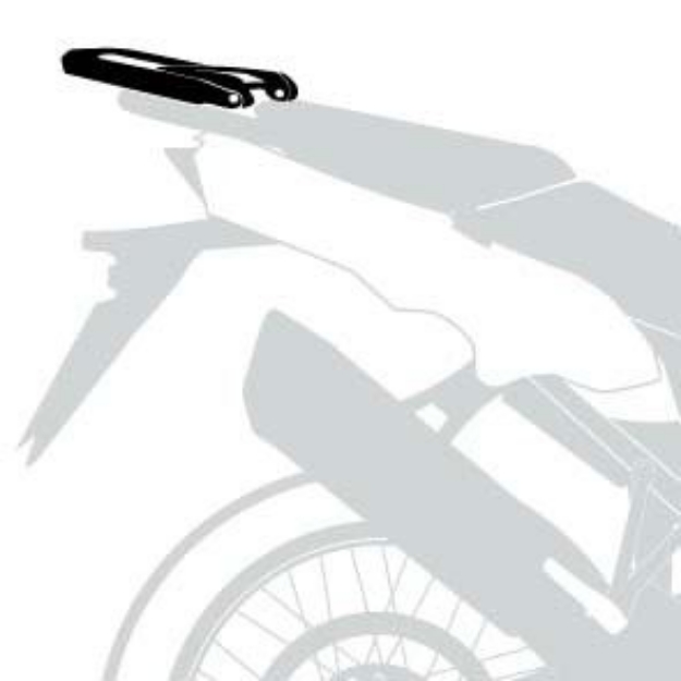 Afbeeldingen van Topdrager zwart Easyrack Hepco&Becker BMW S1000XR '20-23