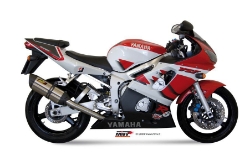Afbeeldingen van MIVV Suono Steel RVS demper Yamaha R6 '99-'02