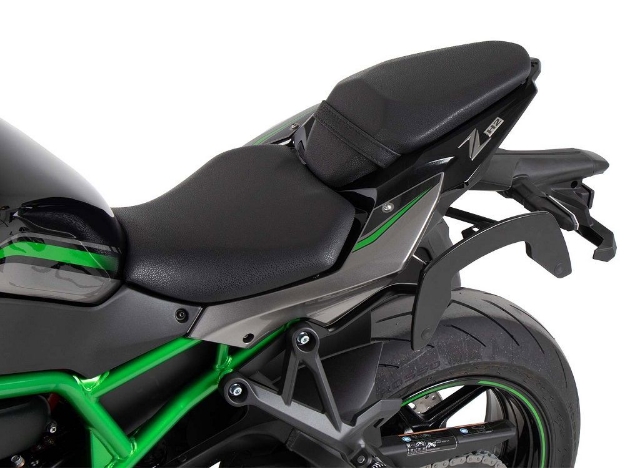 Afbeeldingen van C-Bow tasdragers zwart Hepco&Becker Kawasaki Z H2 '20+