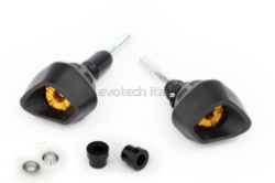 Afbeeldingen van Sliders Evotech Anti-Shock goud Yamaha YZF-R6 '17-