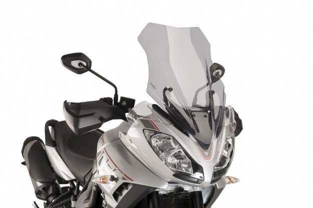Afbeeldingen van Vervangingsruit touring Puig Triumph Tiger 1050 Sport '16-20 donker getint