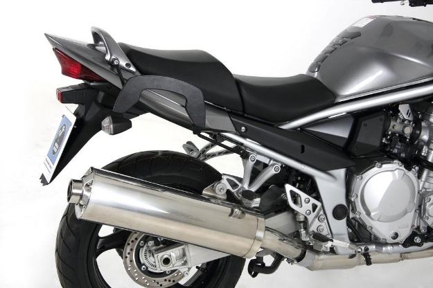 Afbeeldingen van C-Bow tasdragers zwart Hepco&Becker Suzuki GSF1200N/S BANDIT '01-05