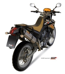 Afbeeldingen van MIVV Suono Steel Black RVS dempers Yamaha XT660R/X '04-