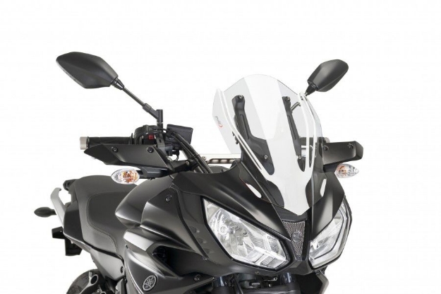 Afbeeldingen van Vervangingsruit Puig Jetstream Yamaha MT-07 Tracer '16-'19 -transparant