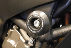 Afbeeldingen van Crash bobbins Evotech Performance Kawasaki ZX10-R '11-15