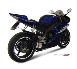 Afbeeldingen van MIVV Suono Steel Black RVS demper Yamaha R6 '06-16