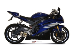 Afbeeldingen van MIVV Suono Steel Black RVS demper Yamaha R6 '06-16