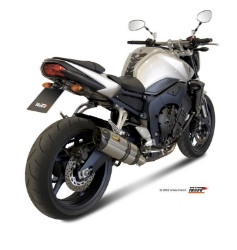 Afbeeldingen van MIVV Suono Steel Black RVS demper Yamaha FZ1/Fazer