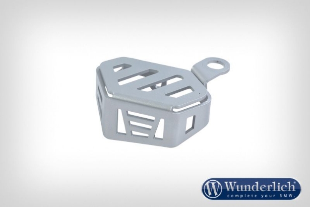 Afbeeldingen van Brake reservoir protector diverse BMW modellen - silver Wunderlich