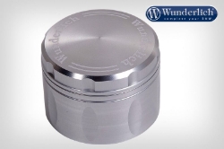 Afbeeldingen van Clutch reservoir cover diverse BMW modellen - silver Wunderlich