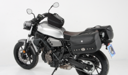 Afbeeldingen van C-Bow tasdragers zwart Hepco&Becker Yamaha XSR700 '16-21