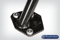 Afbeeldingen van Side stand enlarger Low Chassis BMW F650GS '08-/ F700GS - black Wunderlich