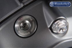 Afbeeldingen van Safety oil filler plug diverse BMW modellen - titanium Wunderlich