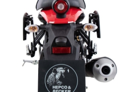 Afbeeldingen van C-Bow tasdragers antraciet Hepco&Becker Yamaha XSR125 '21-