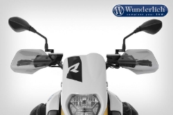 Afbeeldingen van Hand guards CLEAR PROTECT diverse BMW modellen - smoked grey Wunderlich