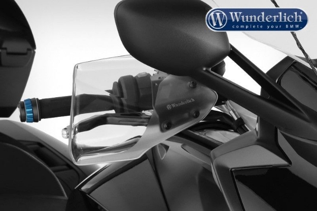 Afbeeldingen van Hand guards BMW K1600B/Grand America/GT '17-/GTL '17-- clear Wunderlich