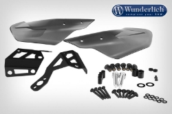 Afbeeldingen van Hand guards BMW K1600B/Grand America/GT '17-/GTL '17-- smoked grey Wunderlich