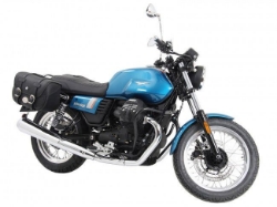Afbeeldingen van C-Bow tasdragers zwart Hepco&Becker Moto Guzzi V7 III Stone/Special/Anniversario '17-20