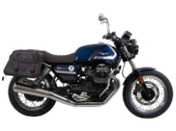 Afbeeldingen van C-Bow tasdragers chroom Hepco&Becker diverse Moto Guzzi V7 modellen '21-24