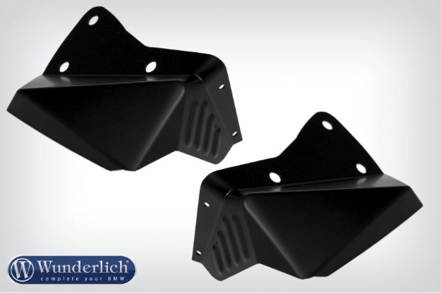 Afbeeldingen van Foot protectors diverse BMW modellen - black Wunderlich