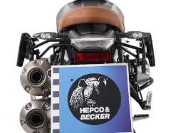 Afbeeldingen van C-Bow tasdragers zwart Hepco&Becker BMW R NineT Scrambler '16+